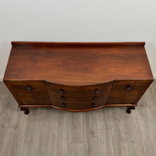 ANTIQUE 20TH CENTURY SIDEBOARD IN BURR WALNUT - ADDITIONAL PHOTO 9
