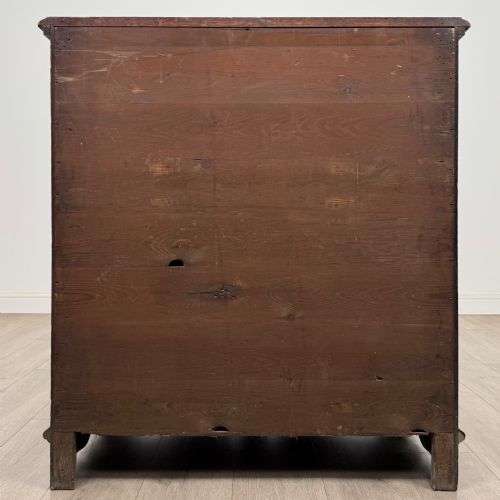 ANTIQUE 19TH CENTURY VICTORIAN GREEN MAN BUREAU IN OAK - ADDITIONAL PHOTO 5