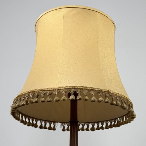 ANTIQUE 19TH CENTURY FLOOR STANDING LAMP IN MAHOGANY - ADDITIONAL PHOTO 3