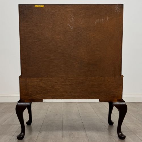 ANTIQUE 20TH CENTURY GOOD QUALITY BUREAU IN MAHOGANY - ADDITIONAL PHOTO 5