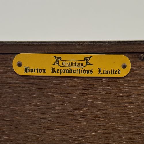 ANTIQUE 20TH CENTURY GOOD QUALITY BUREAU IN MAHOGANY - ADDITIONAL PHOTO 13
