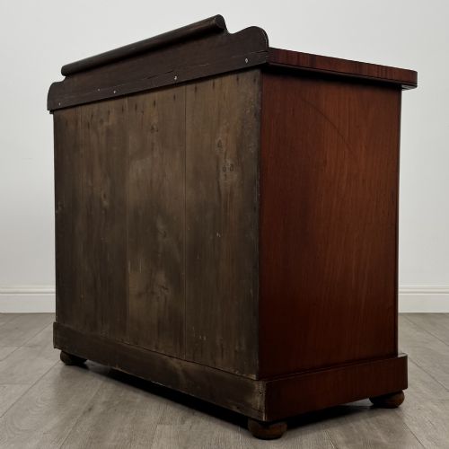 ANTIQUE 19TH CENTURY VICTORIAN CHEST OF DRAWERS IN MAHOGANY - ADDITIONAL PHOTO 5