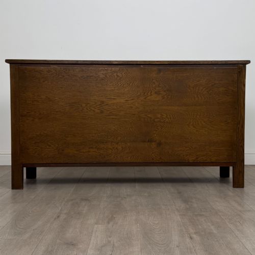 ANTIQUE 20TH CENTURY GOOD QUALITY SIDEBOARD IN OAK - ADDITIONAL PHOTO 5