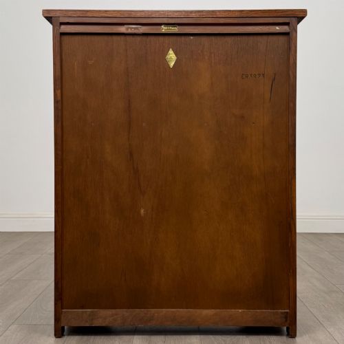 ANTIQUE 20TH CENTURY OPEN BOOKCASE IN OAK - ADDITIONAL PHOTO 5
