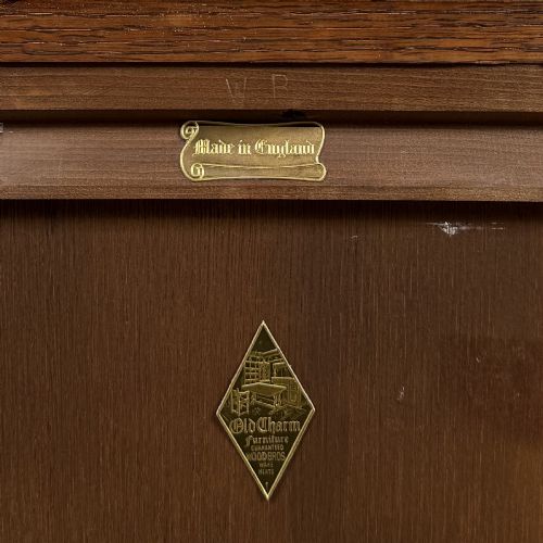 ANTIQUE 20TH CENTURY OPEN BOOKCASE IN OAK - ADDITIONAL PHOTO 10