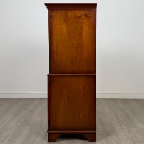 ANTIQUE 20TH CENTURY CABINET IN BURR WALNUT - ADDITIONAL PHOTO 3