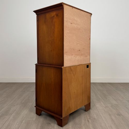 ANTIQUE 20TH CENTURY CABINET IN BURR WALNUT - ADDITIONAL PHOTO 4