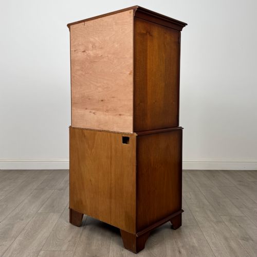 ANTIQUE 20TH CENTURY CABINET IN BURR WALNUT - ADDITIONAL PHOTO 6