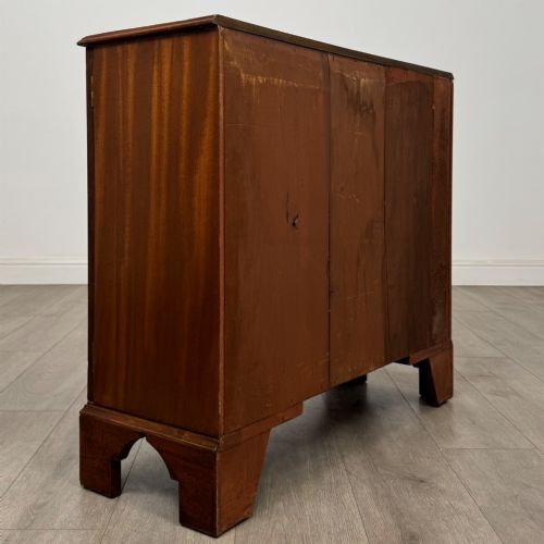 ANTIQUE 18TH CENTURY SMALL GEORGIAN CABINET IN MAHOGANY - ADDITIONAL PHOTO 4