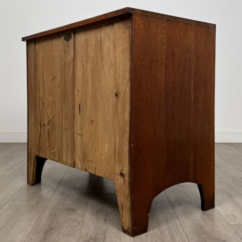 ANTIQUE 19TH CENTURY OAK CHEST OF DRAWERS BY HEALS OF LONDON - ADDITIONAL PHOTO 5