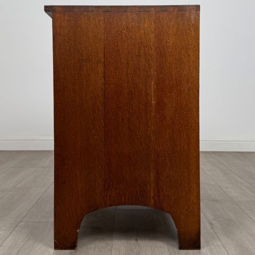 ANTIQUE 19TH CENTURY OAK CHEST OF DRAWERS BY HEALS OF LONDON - ADDITIONAL PHOTO 6