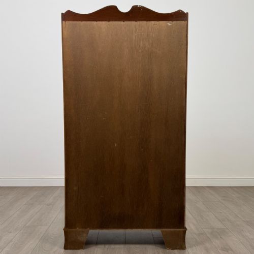 ANTIQUE 20TH CENTURY WATERFALL BOOKCASE IN MAHOGANY - ADDITIONAL PHOTO 5