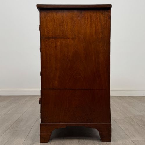 ANTIQUE 19TH CENTURY VICTORIAN MAHOGANY CHEST OF DRAWERS - ADDITIONAL PHOTO 2