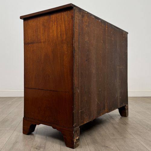 ANTIQUE 19TH CENTURY VICTORIAN MAHOGANY CHEST OF DRAWERS - ADDITIONAL PHOTO 3