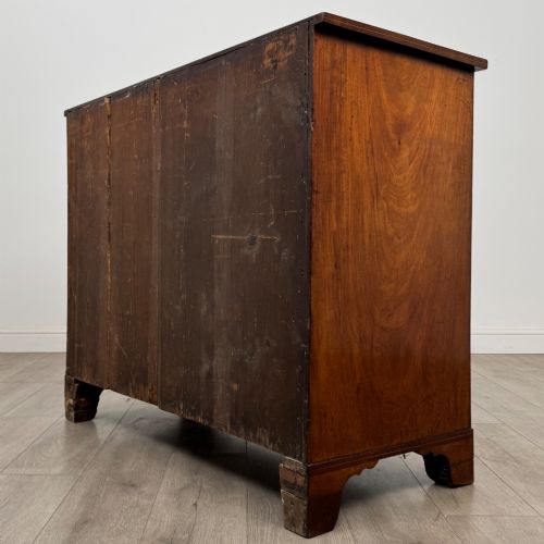 ANTIQUE 19TH CENTURY VICTORIAN MAHOGANY CHEST OF DRAWERS - ADDITIONAL PHOTO 5