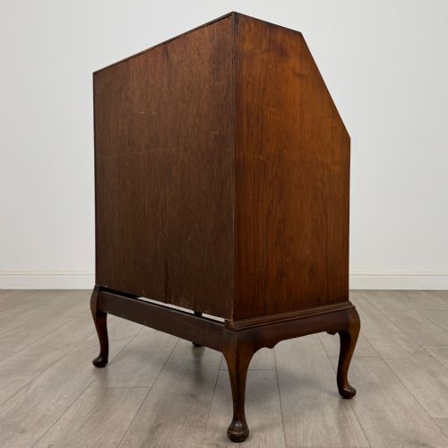 ANTIQUE 20TH CENTURY BUREAU IN BURR WALNUT - ADDITIONAL PHOTO 6