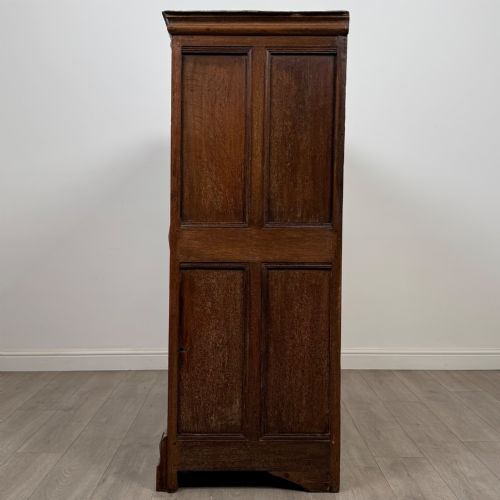 ANTIQUE 18TH CENTURY GEORGIAN OAK CUPBOARD - ADDITIONAL PHOTO 3