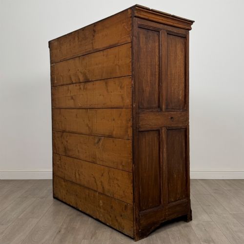 ANTIQUE 18TH CENTURY GEORGIAN OAK CUPBOARD - ADDITIONAL PHOTO 6