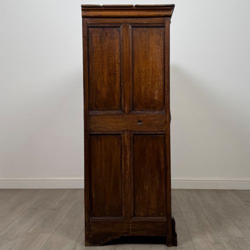 ANTIQUE 18TH CENTURY GEORGIAN OAK CUPBOARD - ADDITIONAL PHOTO 7