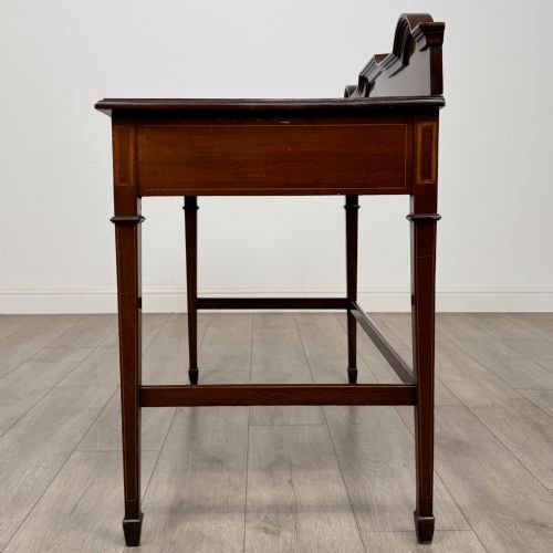 ANTIQUE 20TH CENTURY EDWARDIAN WRITING TABLE IN MAHOGANY - ADDITIONAL PHOTO 2
