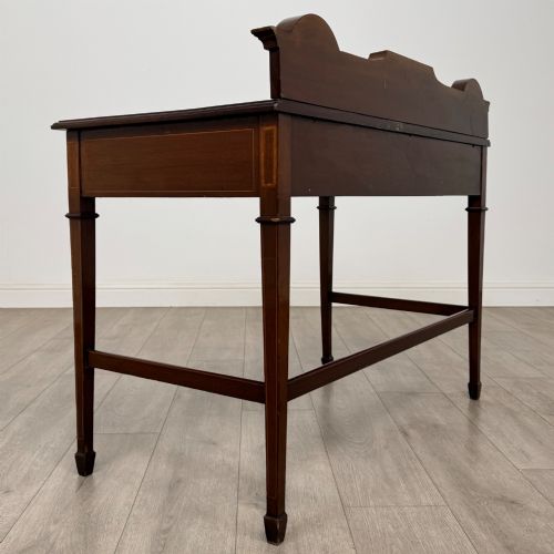ANTIQUE 20TH CENTURY EDWARDIAN WRITING TABLE IN MAHOGANY - ADDITIONAL PHOTO 3