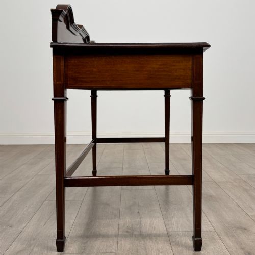 ANTIQUE 20TH CENTURY EDWARDIAN WRITING TABLE IN MAHOGANY - ADDITIONAL PHOTO 6