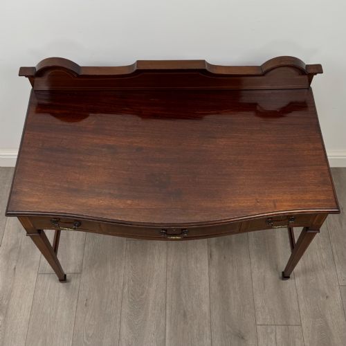 ANTIQUE 20TH CENTURY EDWARDIAN WRITING TABLE IN MAHOGANY - ADDITIONAL PHOTO 8