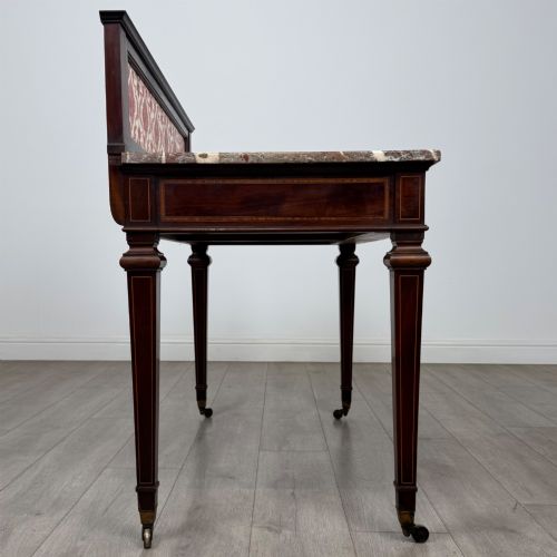ANTIQUE 20TH CENTURY EDWARDIAN WASHSTAND IN MAHOGANY - ADDITIONAL PHOTO 6