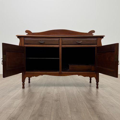 ANTIQUE 20TH CENTURY EDWARDIAN SIDEBOARD IN WALNUT - ADDITIONAL PHOTO 1