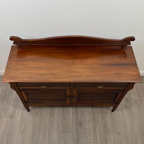 ANTIQUE 20TH CENTURY EDWARDIAN SIDEBOARD IN WALNUT - ADDITIONAL PHOTO 9