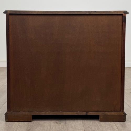 ANTIQUE 20TH CENTURY SMALL OPEN BOOKCASE IN MAHOGANY - ADDITIONAL PHOTO 5