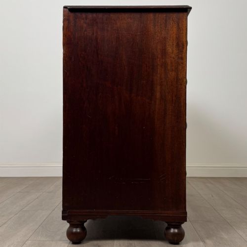 ANTIQUE 18TH CENTURY GEORGIAN MAHOGANY CHEST OF DRAWERS - ADDITIONAL PHOTO 6
