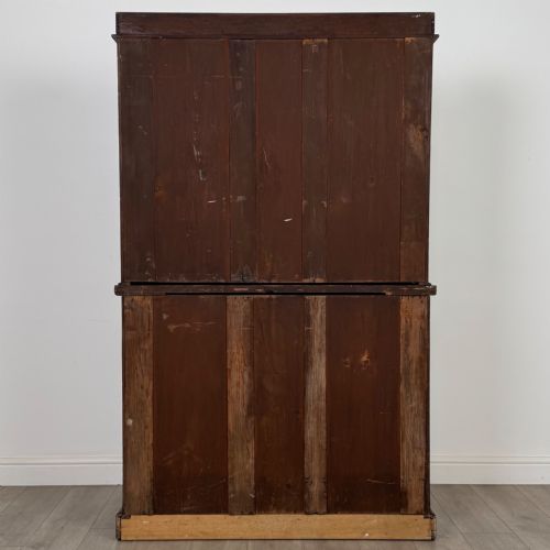 ANTIQUE 19TH CENTURY VICTORIAN BOOKCASE IN MAHOGANY - ADDITIONAL PHOTO 6