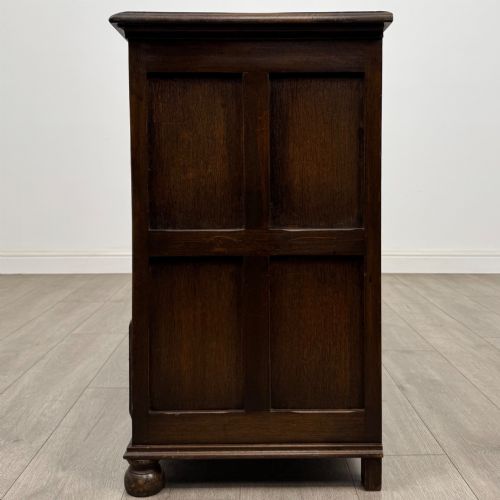 ANTIQUE 20TH CENTURY SMALL CHEST OF DRAWERS IN OAK - ADDITIONAL PHOTO 2
