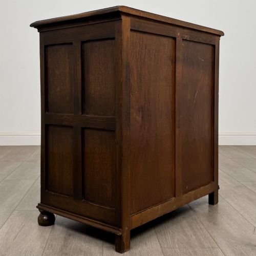 ANTIQUE 20TH CENTURY SMALL CHEST OF DRAWERS IN OAK - ADDITIONAL PHOTO 3