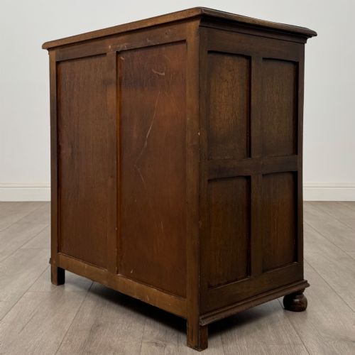 ANTIQUE 20TH CENTURY SMALL CHEST OF DRAWERS IN OAK - ADDITIONAL PHOTO 5