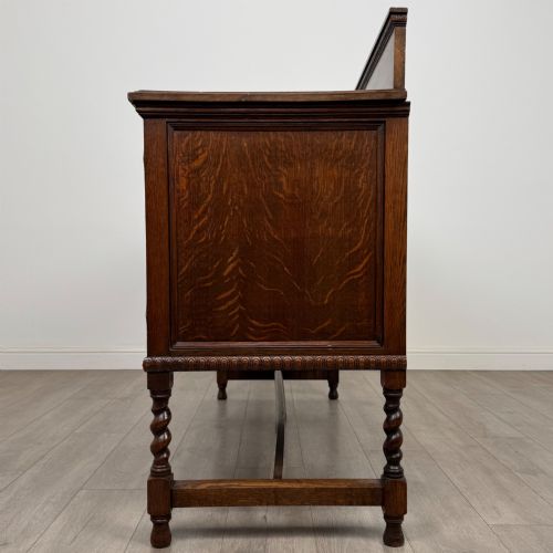 ANTIQUE 20TH CENTURY EDWARDIAN SIDEBOARD IN OAK - ADDITIONAL PHOTO 3