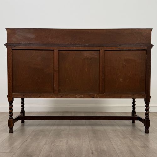 ANTIQUE 20TH CENTURY EDWARDIAN SIDEBOARD IN OAK - ADDITIONAL PHOTO 5