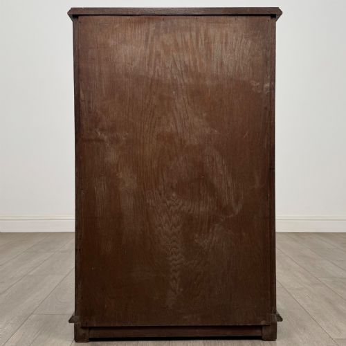 ANTIQUE 20TH CENTURY EDWARDIAN CHEST OF DRAWERS IN OAK - ADDITIONAL PHOTO 4