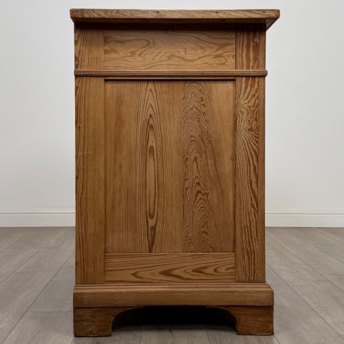 ANTIQUE 20TH CENTURY EDWARDIAN PITCH PINE CUPBOARD - ADDITIONAL PHOTO 7