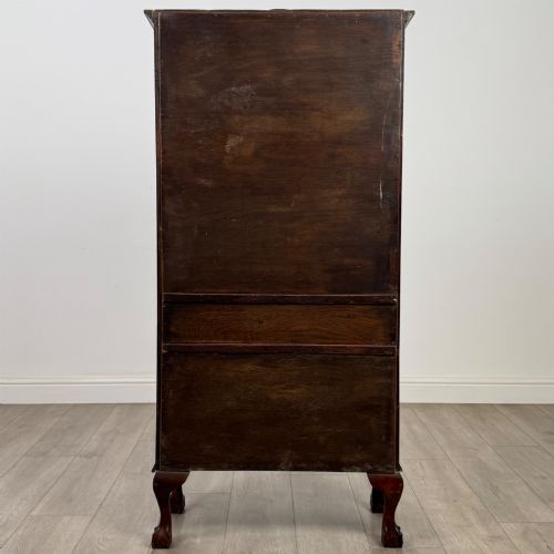 ANTIQUE 20TH CENTURY EDWARDIAN DISPLAY CABINET IN MAHOGANY - ADDITIONAL PHOTO 5