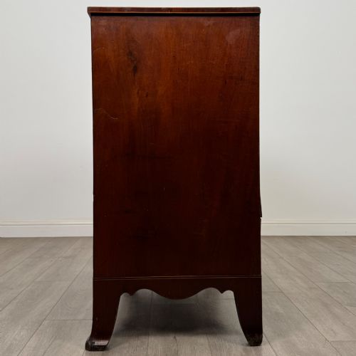 ANTIQUE 18TH CENTURY GEORGIAN MAHOGANY CHEST OF DRAWERS - ADDITIONAL PHOTO 2
