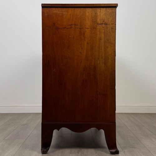 ANTIQUE 18TH CENTURY GEORGIAN MAHOGANY CHEST OF DRAWERS - ADDITIONAL PHOTO 6