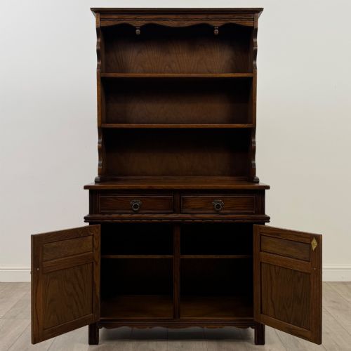 ANTIQUE 20TH CENTURY WELSH DRESSER IN OAK - ADDITIONAL PHOTO 1