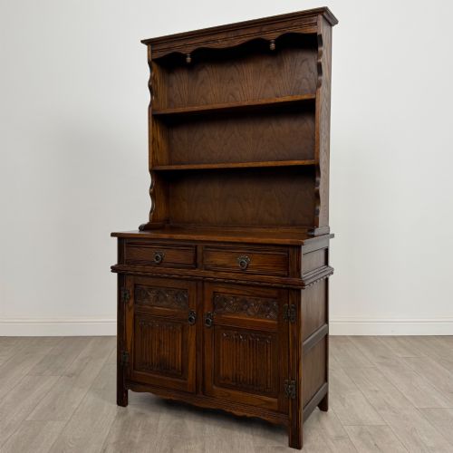 ANTIQUE 20TH CENTURY WELSH DRESSER IN OAK - ADDITIONAL PHOTO 2