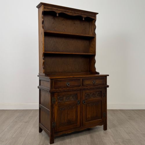 ANTIQUE 20TH CENTURY WELSH DRESSER IN OAK - ADDITIONAL PHOTO 8