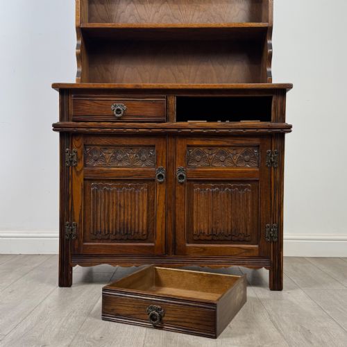 ANTIQUE 20TH CENTURY WELSH DRESSER IN OAK - ADDITIONAL PHOTO 10