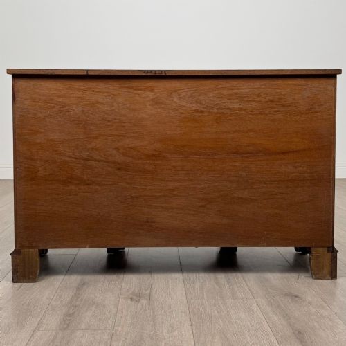 ANTIQUE 20TH CENTURY SMALL BREAKFRONT SIDEBOARD IN MAHOGANY - ADDITIONAL PHOTO 5