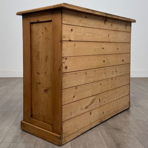 ANTIQUE 20TH CENTURY GOOD QUALITY CUPBOARD IN PINE - ADDITIONAL PHOTO 4
