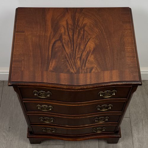 ANTIQUE 20TH CENTURY SMALL CHEST OF DRAWERS IN MAHOGANY - ADDITIONAL PHOTO 8